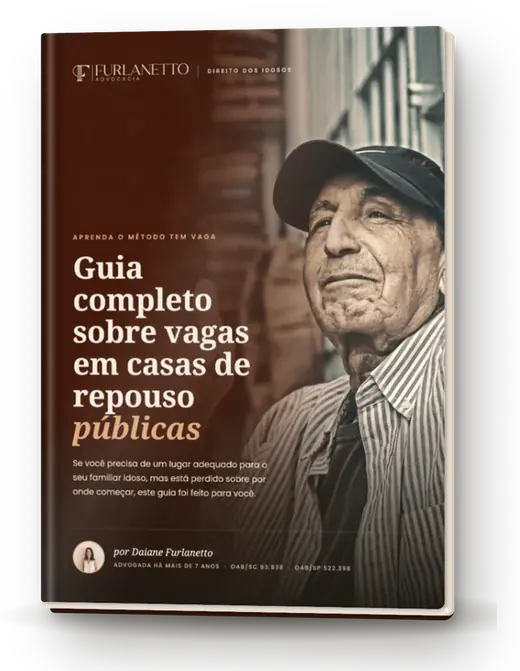 Capa do e-book Guia completo sobre vagas em casas de repouso públicas, de Daiane Furlanetto